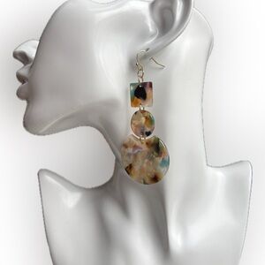 Key West jewelry , Dangling large earrings, brand new